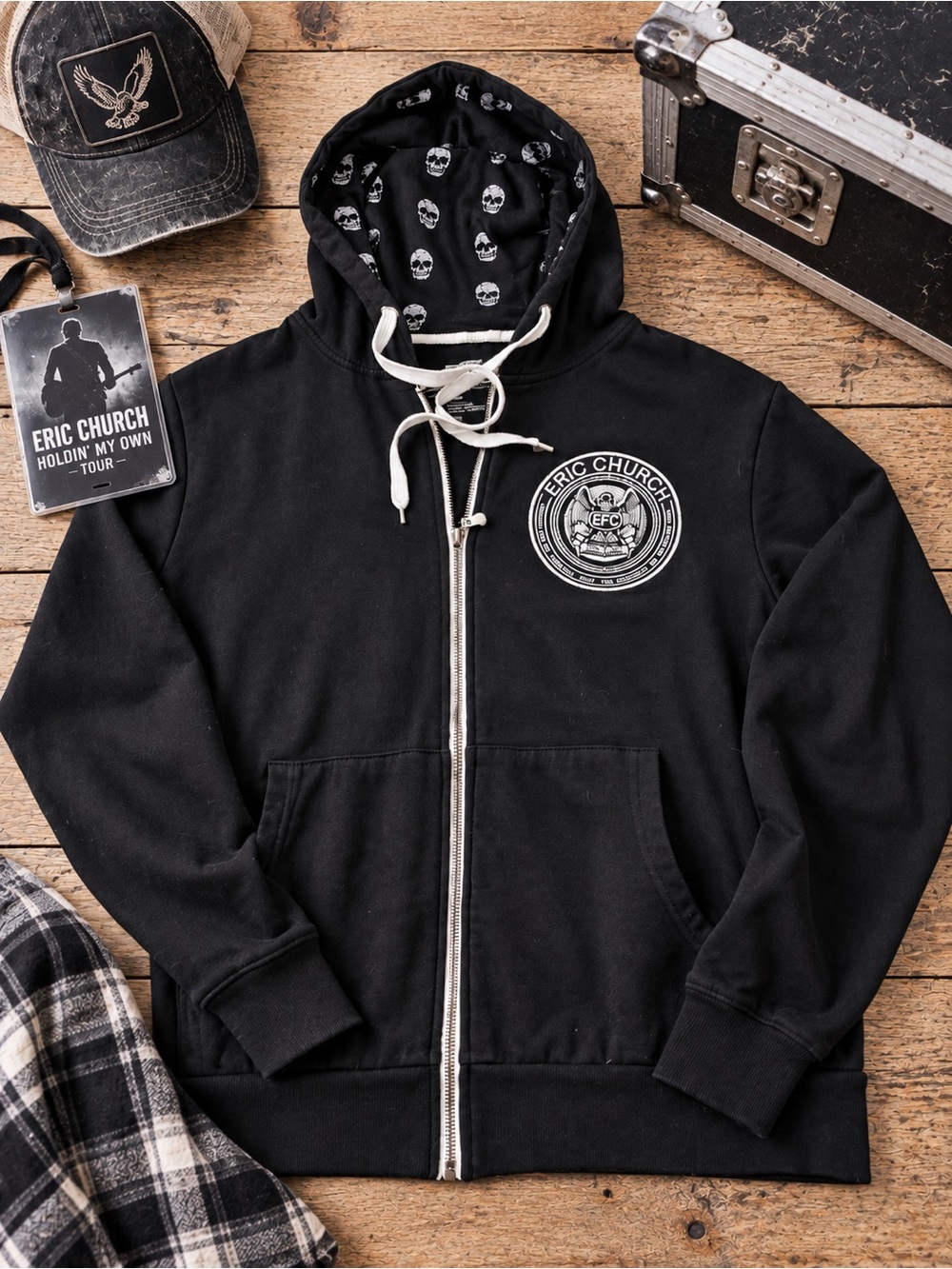 Eric Church 2017 ‘Holdin’ My Own’ Tour Hoodie | Unisex M